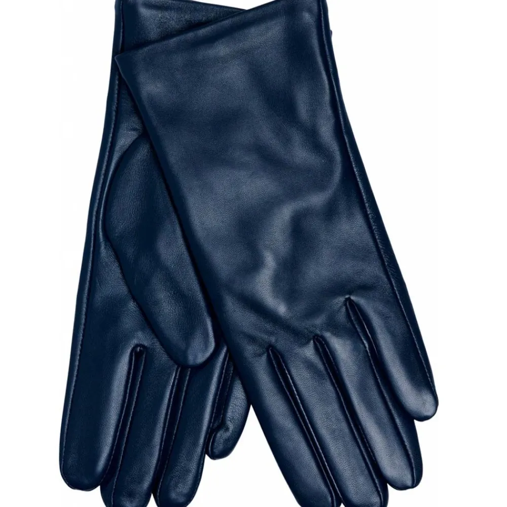 Cheap Butterfly Cph Butterfly Basic Leather Gloves - Navy Blue Antal