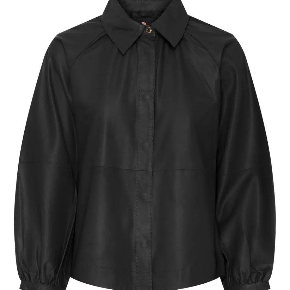 Outlet Butterfly Cph Butterfly Blouse 3/4 Sleeve - Black Antal