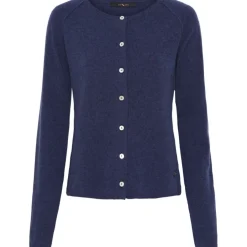 Discount Butterfly Cph Butterfly Cashmere Cardigan - Midnight Blue Antal