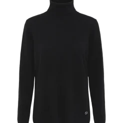 Hot Butterfly Cph Butterfly Cashmere Turtle Neck Pullover - Black Antal