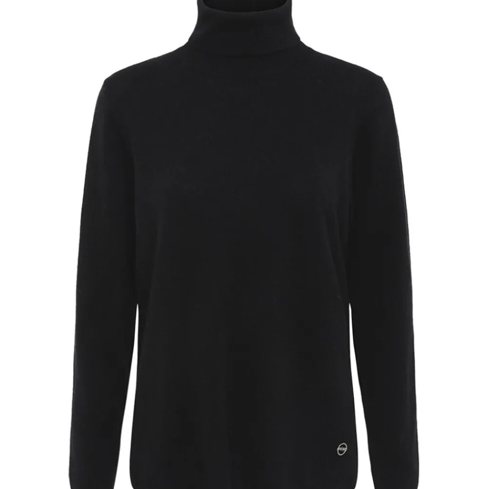 Hot Butterfly Cph Butterfly Cashmere Turtle Neck Pullover - Black Antal