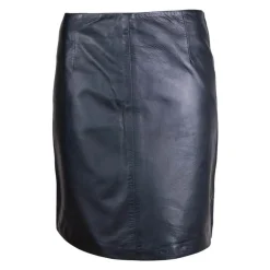 Hot Butterfly Cph Butterfly Leather Skirt - Black Antal