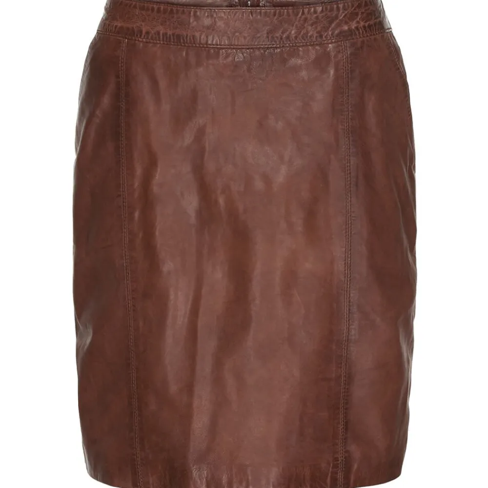 Best Sale Butterfly Cph Butterfly Pencil Skirt With Pockets - Carob Brown Antal