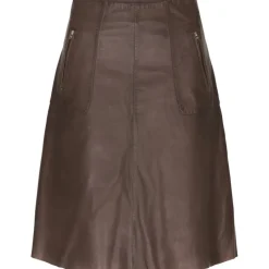 Hot Butterfly Cph Butterfly Skirt With Zip Pockets - Almond Brown Antal