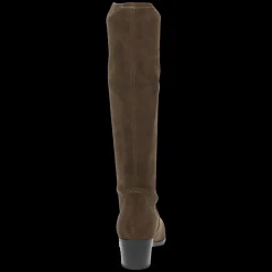 Shop Caprice Stretch Long Boot - Khaki Antal