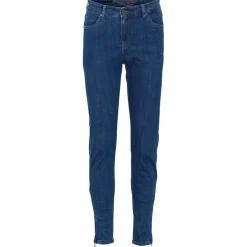 Fashion Cero Magic Fit 7/8 Pant - Medium Blue Denim Antal