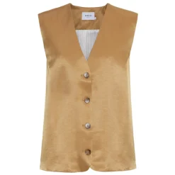 Best Sale Moss Copenhagen @Cillemouse By Ulla Waistcoat - Cartouch Antal