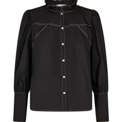 Hot Co'Couture Bonnie Stitch Shirt - Black Antal