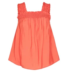 New Co'Couture Callum Smock Strap Top - Pelican Antal