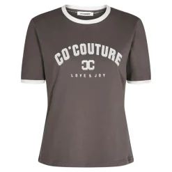 Discount Co'Couture Edge Tee - Antracit Antal