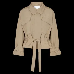 Cheap Co'Couture Elba Crop Jacket - Walnut Antal