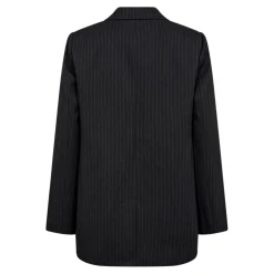 Fashion Co'Couture Ida Pin Single Oversize Blazer - Dark Grey Antal