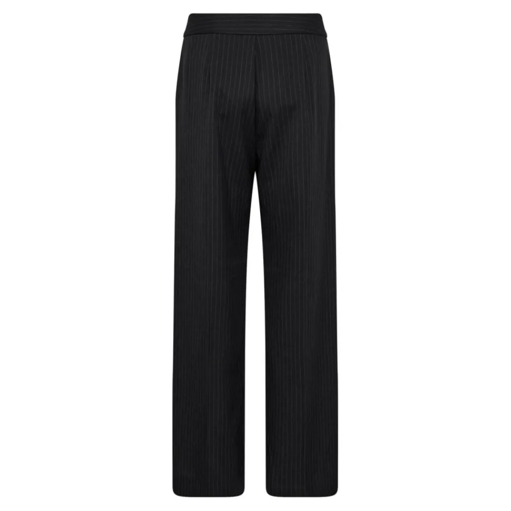 Fashion Co'Couture Ida Pin Wide Pant - Dark Grey Antal