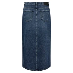 Discount Co'Couture Jolie Denim Slit Skirt - Denim Blue Antal