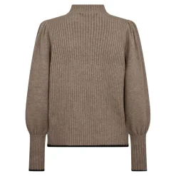 Discount Co'Couture Row Puff Rib Knit - Walnut Antal