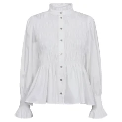 Shop Co'Couture Sandy Smock Shirt - White Antal