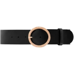 Flash Sale DEPECHE & CO A/S Depeche Waist Belt - Black Antal