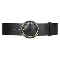 Cheap DEPECHE & CO A/S Depeche Wide Belt - Black/Gold Buckle Antal