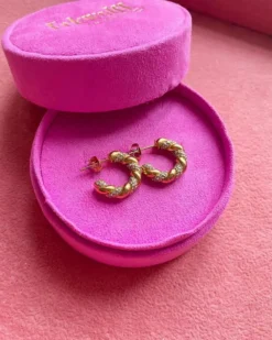 Clearance frkwolff Jewelry Blida Hoops - Gold Antal