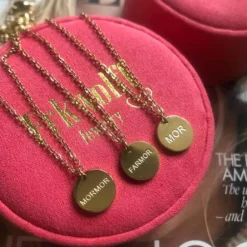 Best frkwolff Jewelry Family Necklace Farmor - Gold Antal