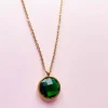 Fashion frkwolff Jewelry Frkwolff Nala Necklace - Dark Green Antal