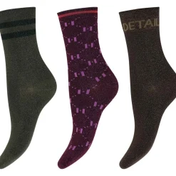 Sale Hype The Detail Fashion Sock 3-Pack - Muliti Antal