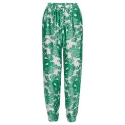 Sale Karmamia Cora Pants - Paloma Paisley Green (Kun I Haderslev Og Online) Antal