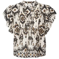 Discount Lollys Laundry Isabel Top - Aztec Print Antal