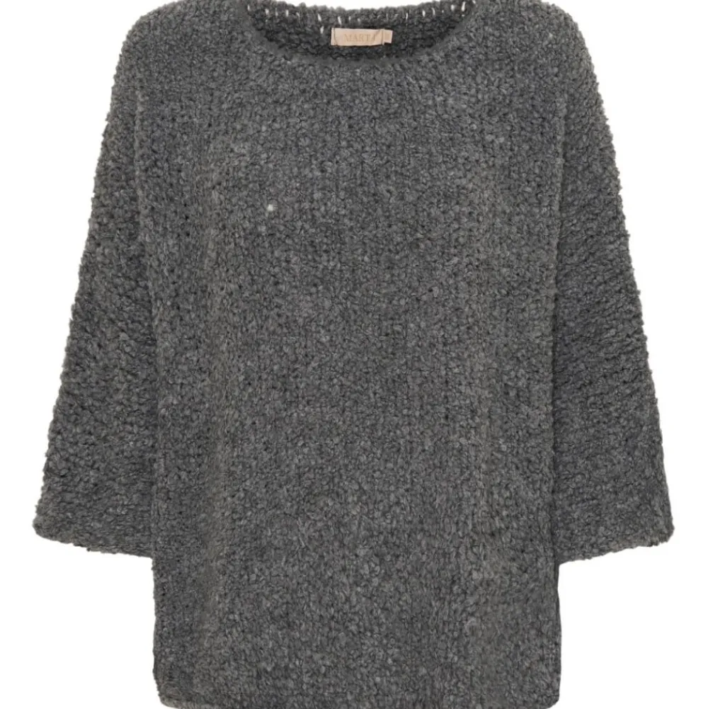Best Sale Marta Du Chateau Ellinor Knit - Grigio Antal