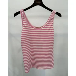 Fashion Marta Du Chateau Gabriella Top - Bubblegum/White Antal