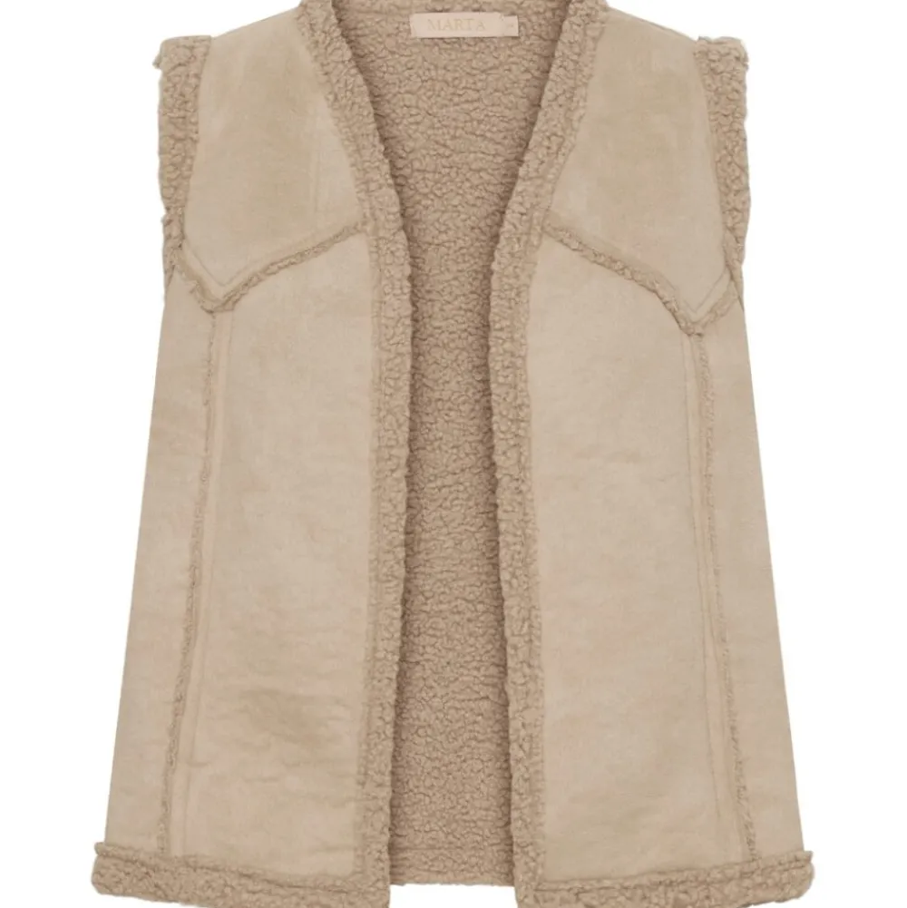 Store Marta Du Chateau Johanne Vest - Beige Antal