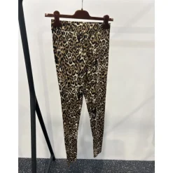 Outlet Marta Du Chateau Ladies Leggings - Leo Print Antal