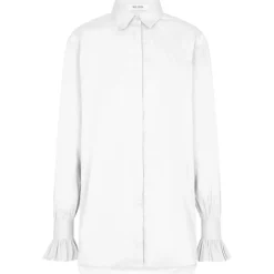 Shop Mos Mosh Enola Fancy Shirt - White Antal
