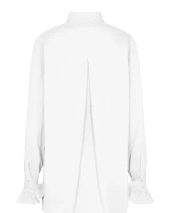 Shop Mos Mosh Enola Fancy Shirt - White Antal
