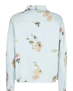 Online Mos Mosh Gine Denim Jacket - Light Blue Antal