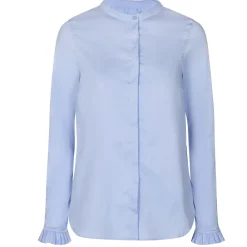 Cheap Mos Mosh Mattie Sustainable Shirt - Light Blue Antal