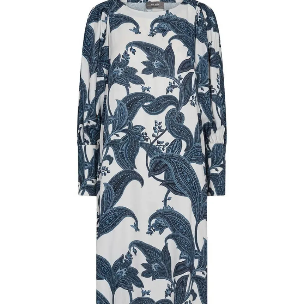 Best Mos Mosh Rosaleen Paiz Dress - Quiet Gray Antal