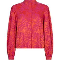 Best Mos Mosh Tinta Pivot Shirt - Burnt Ochre Antal