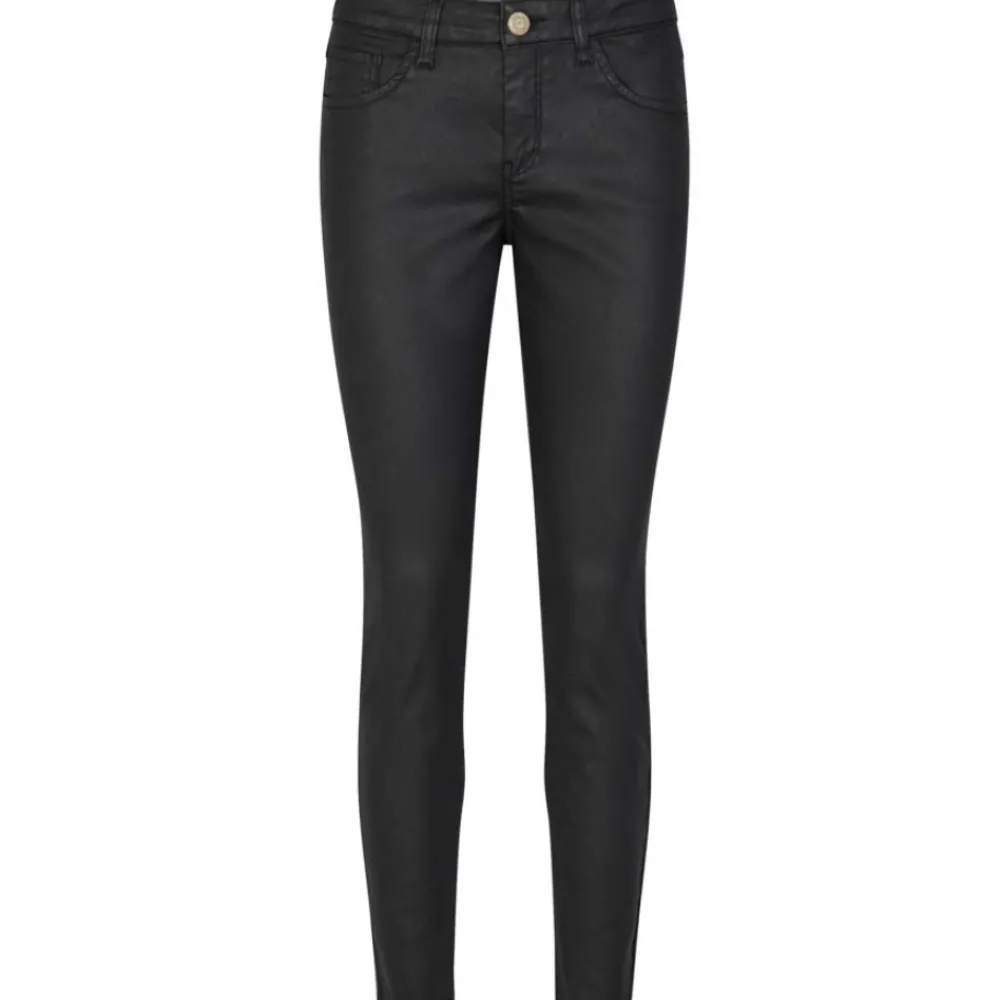 Fashion Mos Mosh Vice Coated Pant - Black Antal