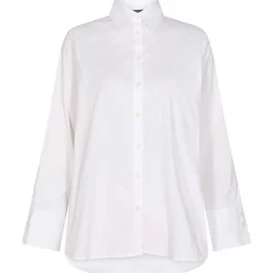 Shop Mos Mosh Winola Shirt - White Antal