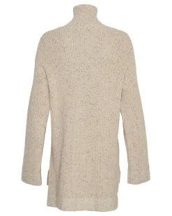 Cheap Moss Copenhagen Devion Pullover - Oatmeal/Cocoa Antal