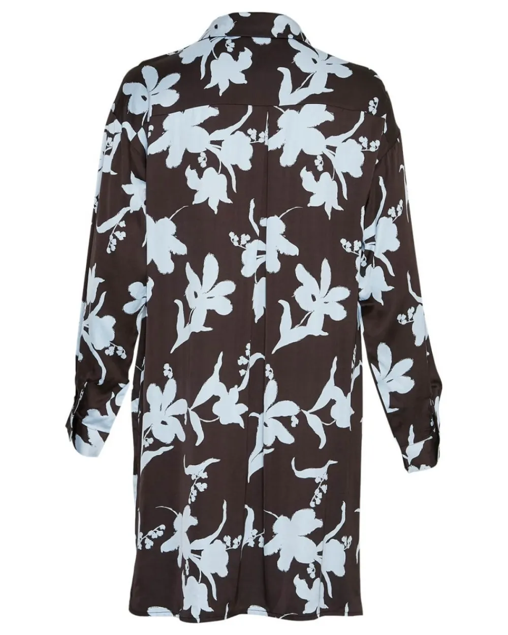 Outlet Moss Copenhagen Irida Shirt Dress - Chambray Blue Antal