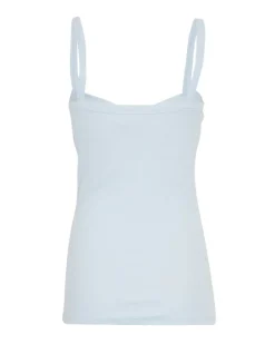 Hot Moss Copenhagen Rasimia V Neck Strap Top - Skyride Antal