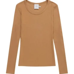 Sale Munthe Cutest Ls Tee - Camel Antal