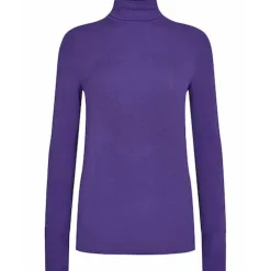 Flash Sale Nümph Numph Bowie Rollneck Rib - Tillandsia Purple Antal