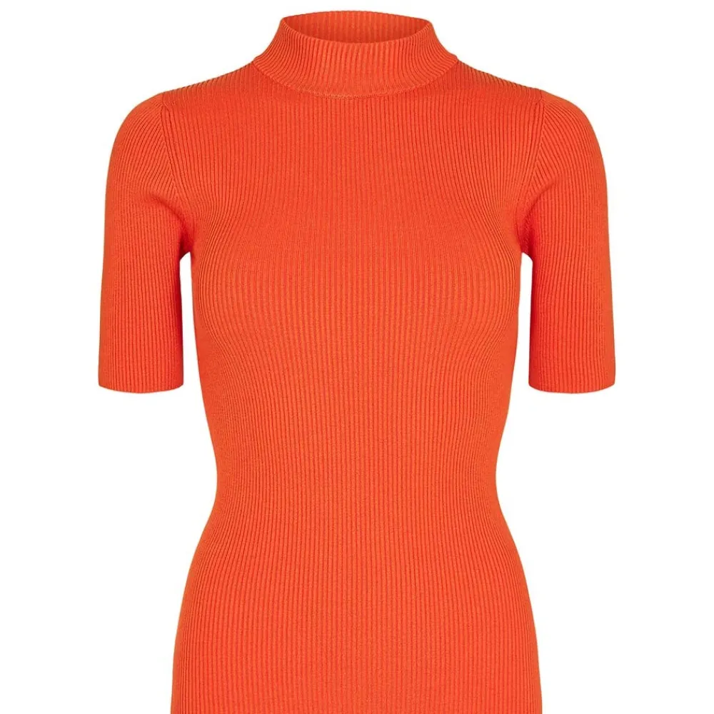 Store Nümph Numph Nubia Ss Pullover - Red Orange Antal