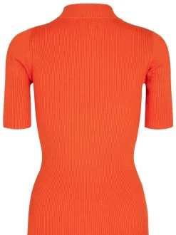 Store Nümph Numph Nubia Ss Pullover - Red Orange Antal