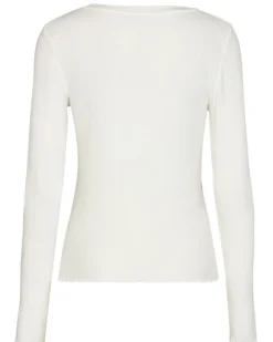 New Nümph Numph Nuclima Ls Tee - Cloud Dancer Antal