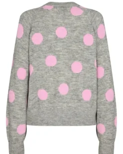 Hot Nümph Numph Nuellen Pullover - Pink Frosting Antal