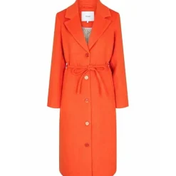 Sale Nümph Numph Nugry Coat - Red Orange Antal